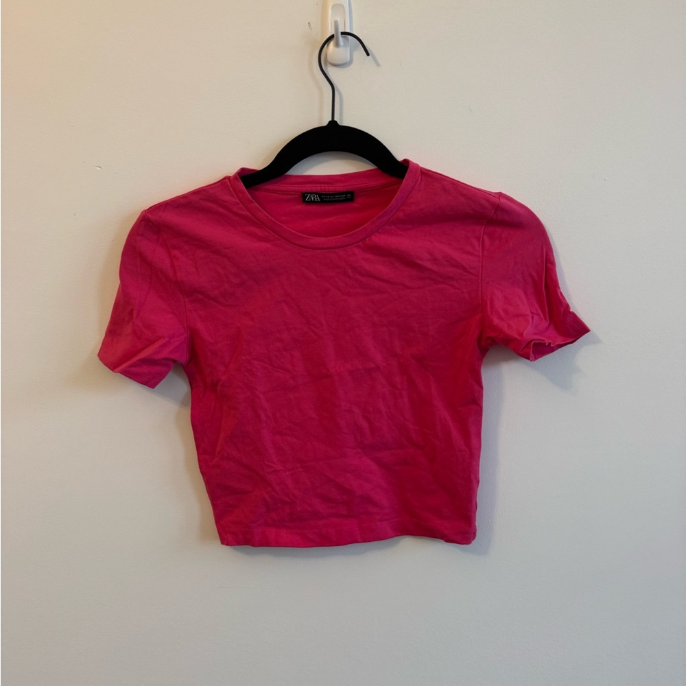 XS Zara Vibrant Pink Top